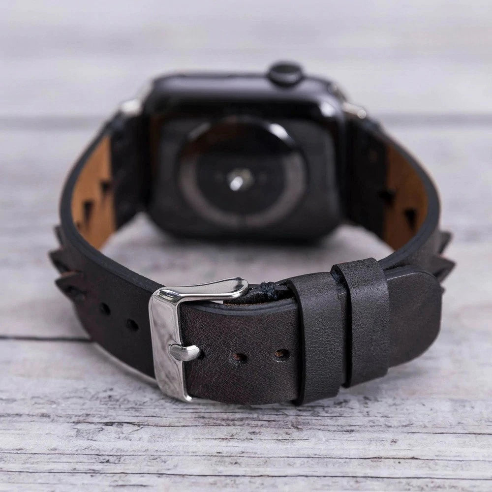 Apple Watch Uyumlu Deri Kordon 42-44-45mm TN1 Boras