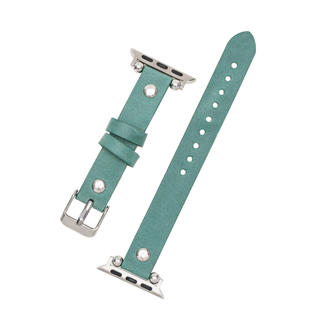Apple Watch Uyumlu Deri Kordon 38-40-41mm Ferro ST CZ12