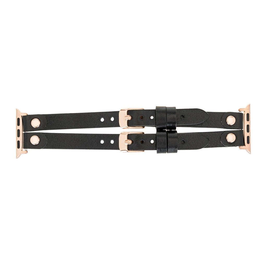 Apple Watch Uyumlu Deri Kordon Ely Double Tour RST1