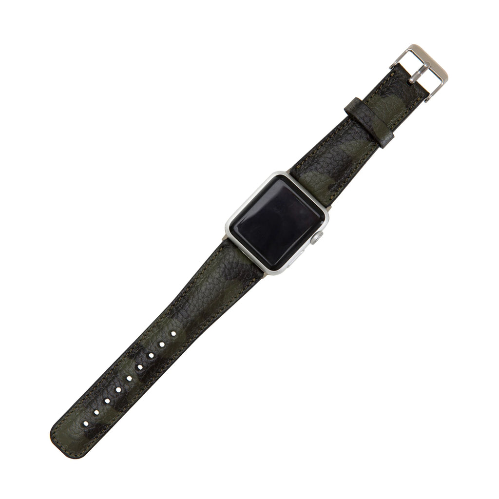 Apple Watch Uyumlu Deri Kordon 42-44-45mm KF04N