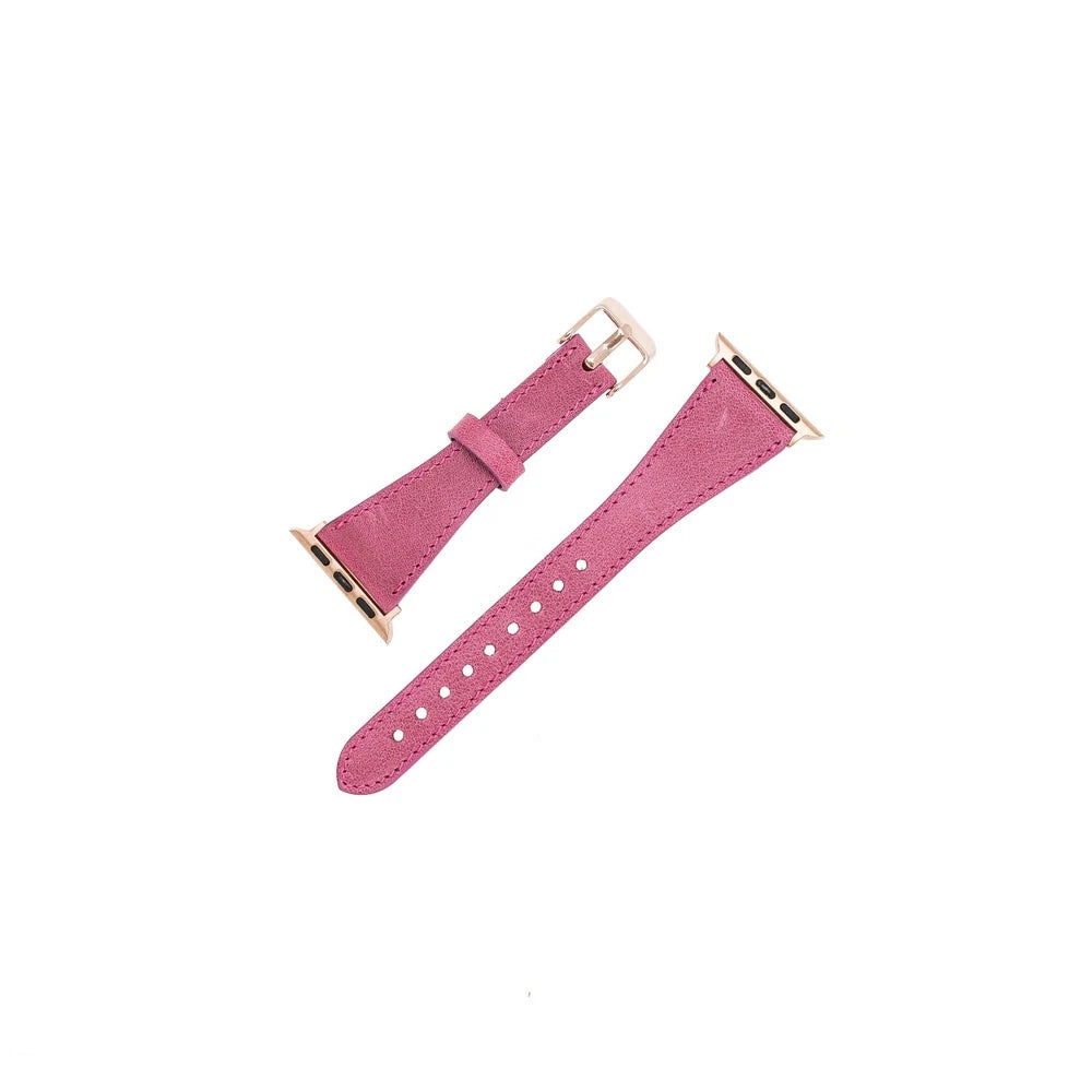 Apple Watch Uyumlu Deri Kordon 38-40-41mm Slim TN08