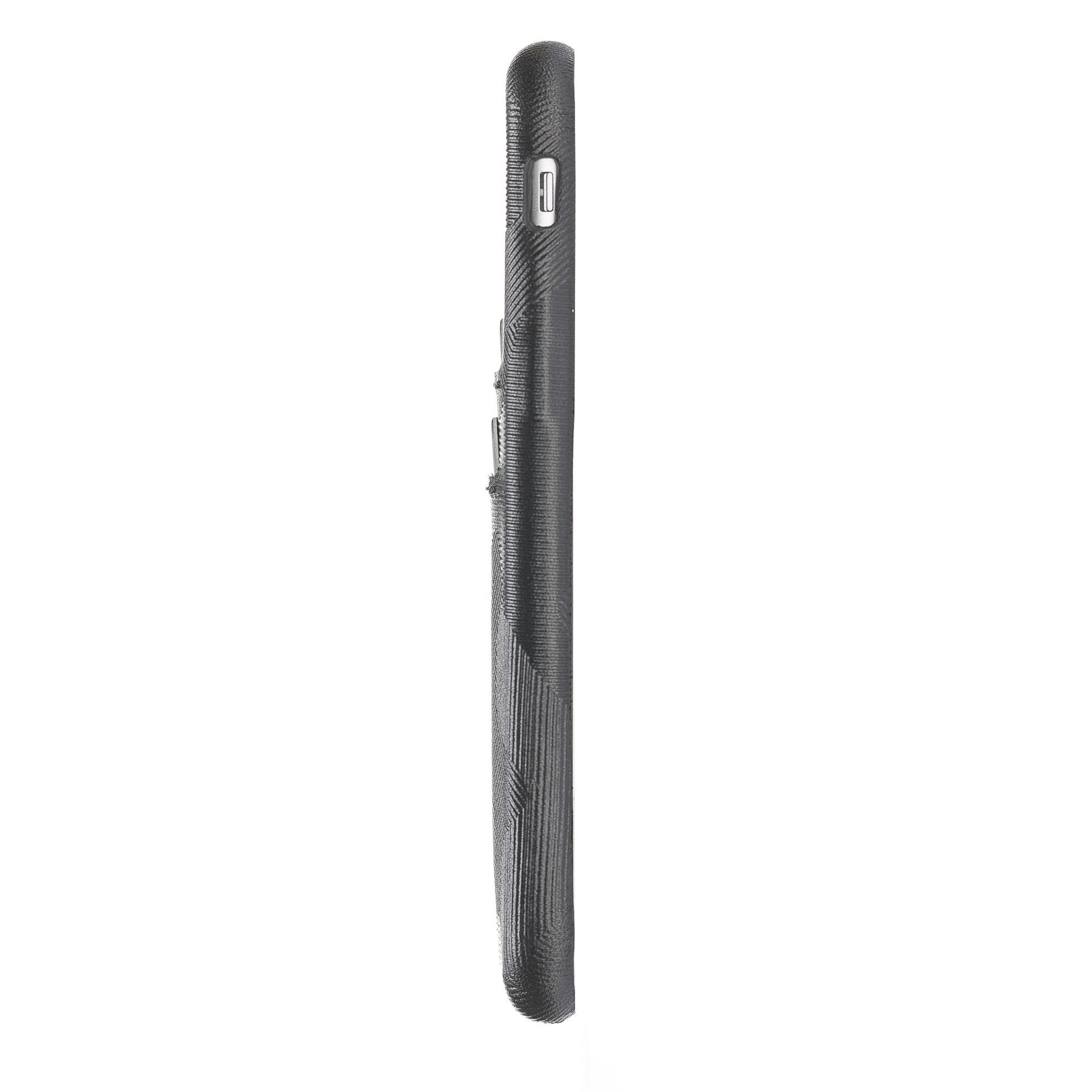 Apple iPhone 7-8-SE Uyumlu Deri Arka Kapak FXCP UCCC KFL1