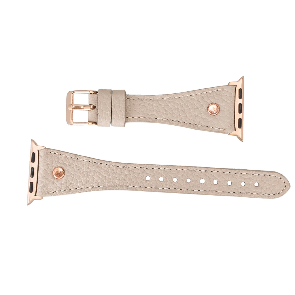 Apple Watch Uyumlu Deri Kordon 38-40-41mm Slim RGTR ERC3