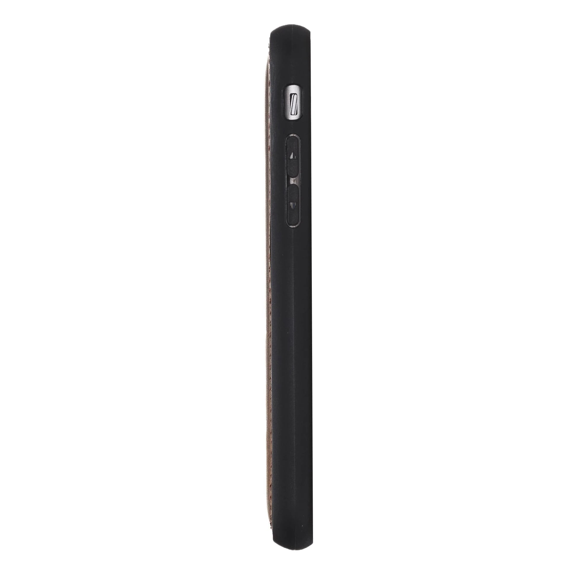 Apple iPhone 7-8-SE Uyumlu Deri Arka Kapak Mavi