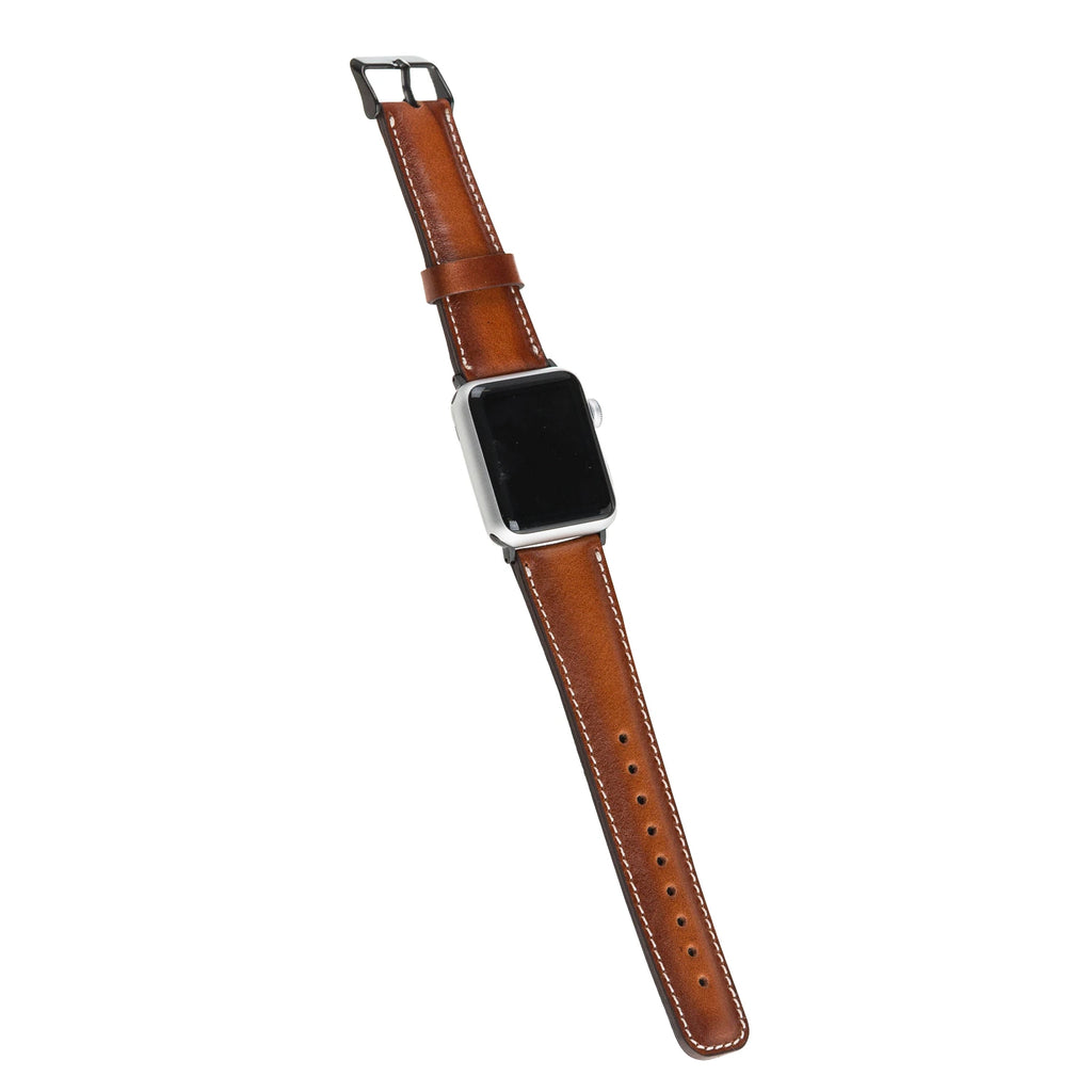 Apple Watch Uyumlu Deri Kordon 42-44-45mm RST2EF