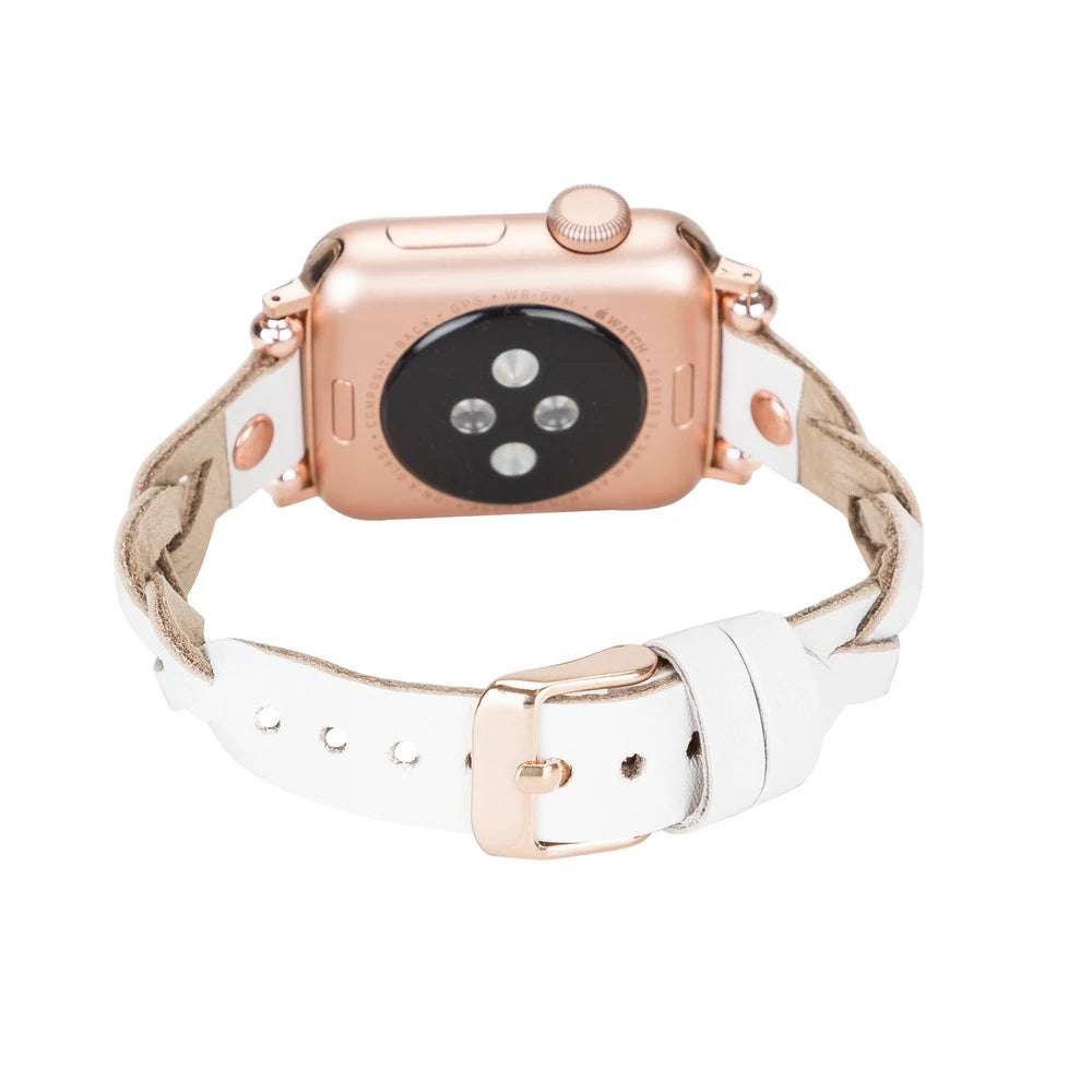 Apple Watch Uyumlu Deri Kordon Wanda 38-40-41mm RT F3