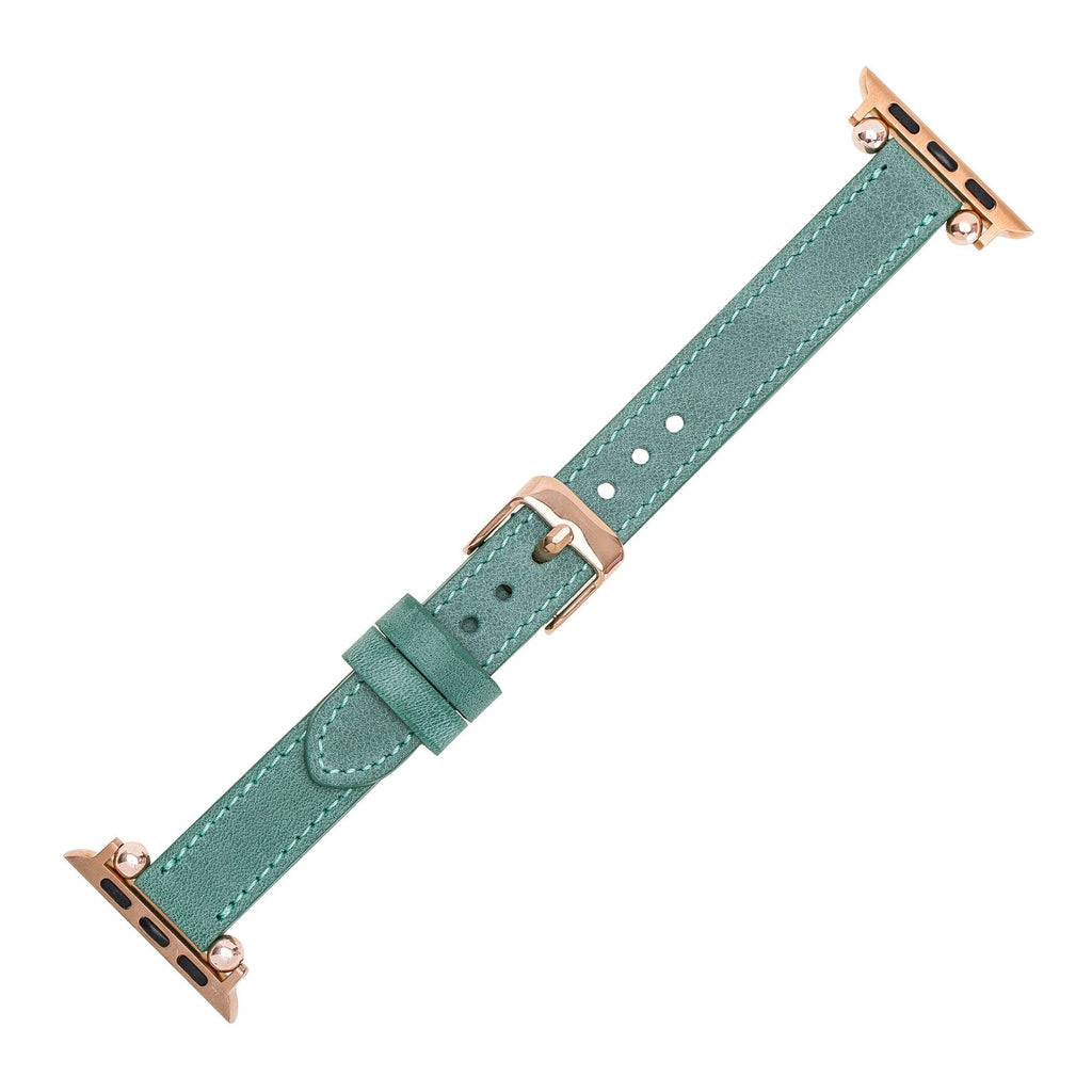 Apple Watch Uyumlu Deri Kordon 42-44-45mm Ferro CZ12
