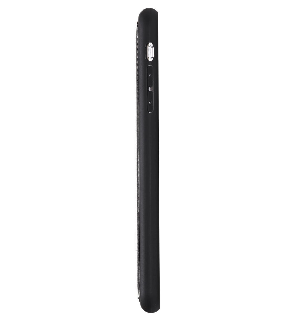 Apple iPhone XR Uyumlu Deri Arka Kapak Mavi
