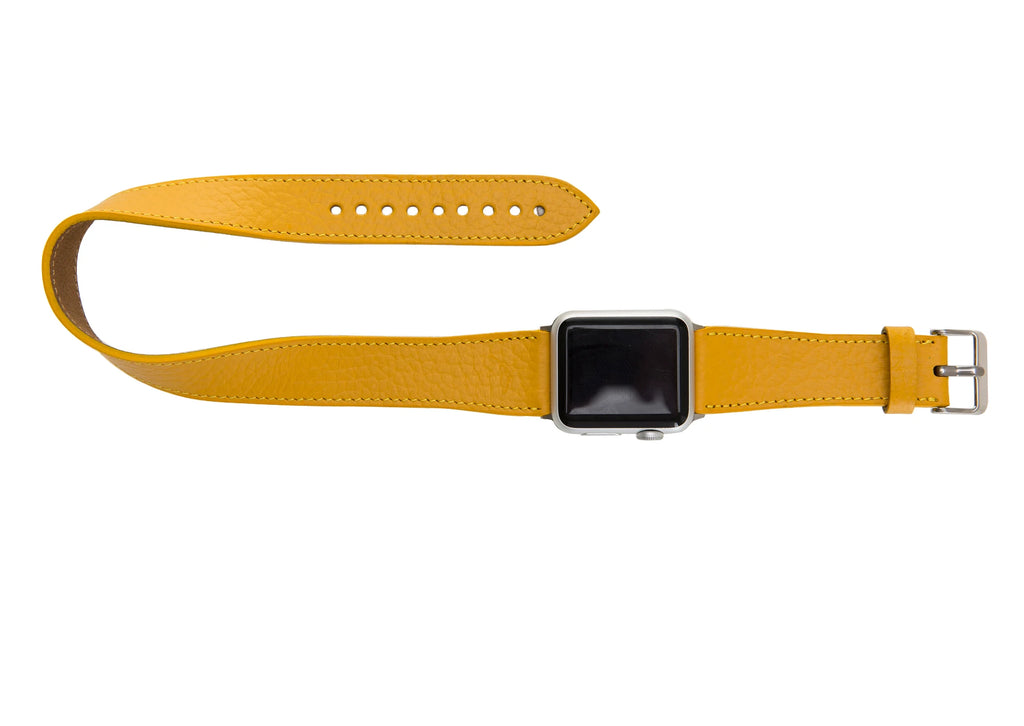 Apple Watch Uyumlu Deri Kordon 42-44-45mm DT FL12
