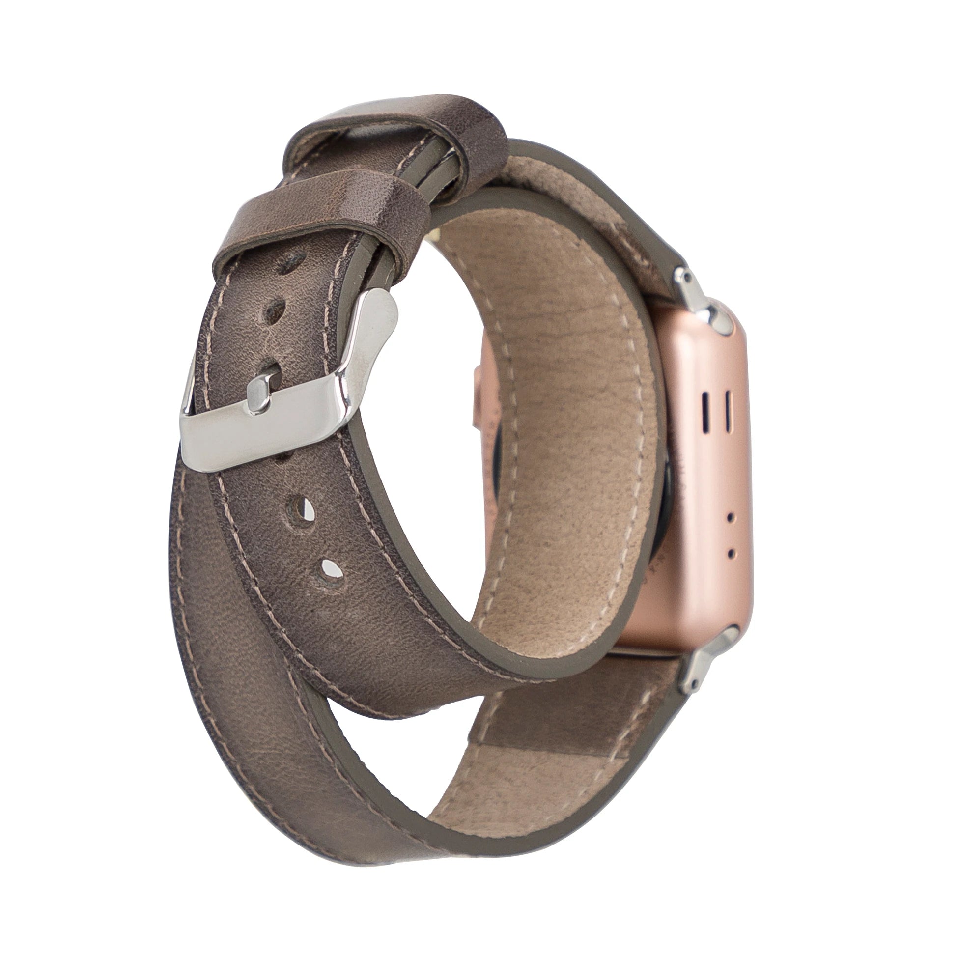 Apple Watch Uyumlu Deri Kordon 38-40-41mm DT V23EF