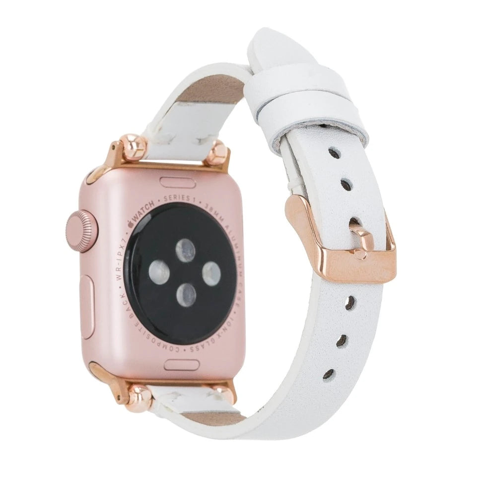 Apple Watch Uyumlu Deri Kordon 38-40-41mm Ferro F3