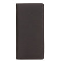 Evra 6.7 inch Uyumlu Deri Kartlıklı Kılıf FL02 Kahve
