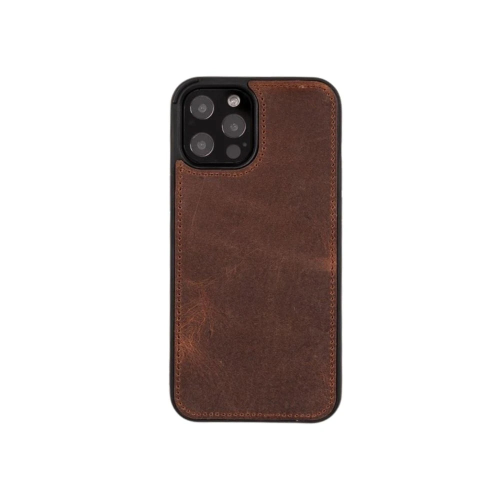 Apple iPhone 11 Pro Max Uyumlu Deri Cüzdanlı Kılıf G2 Kahve