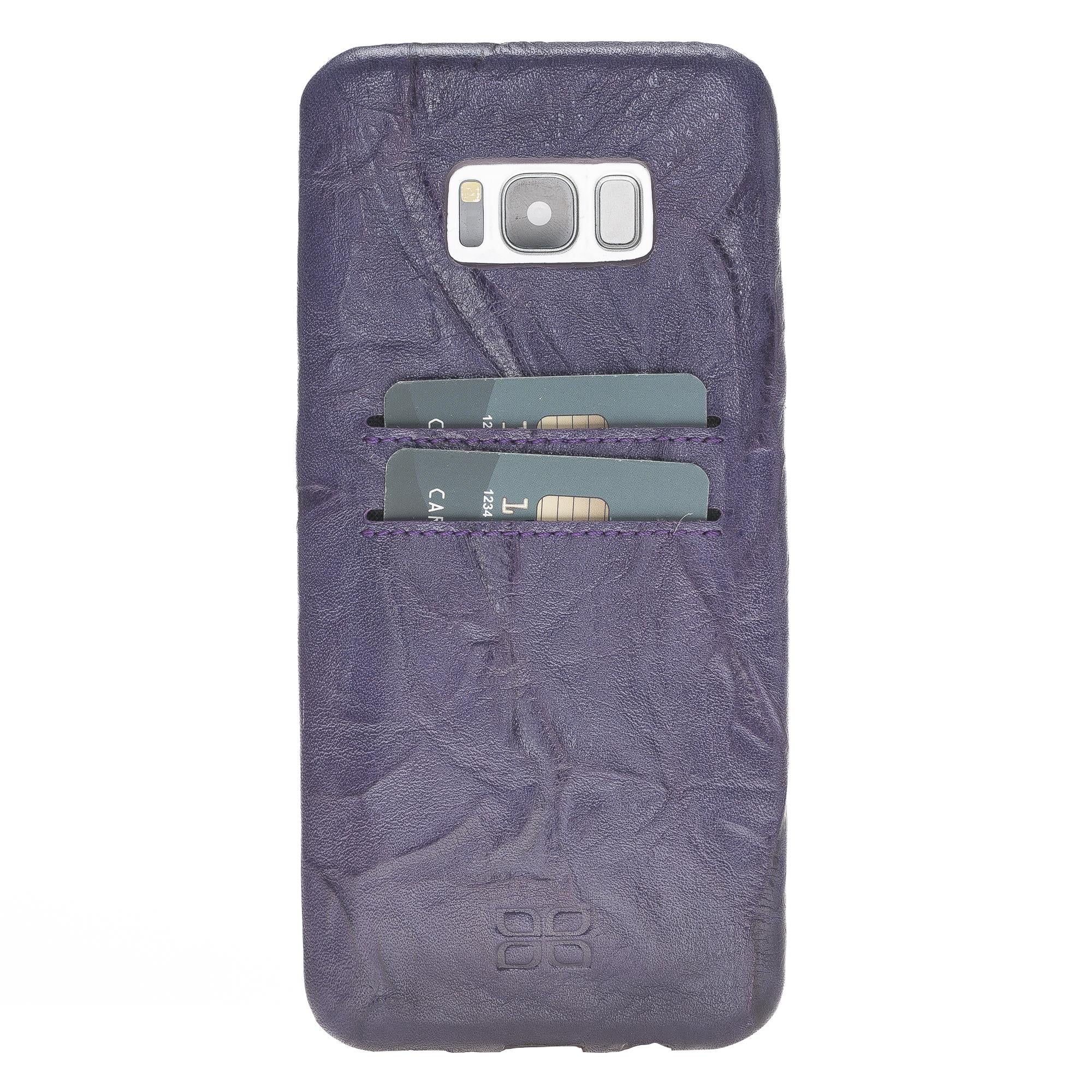 Samsung Galaxy S8 Plus Uyumlu Deri Arka Kapak FXCP UCCC B13