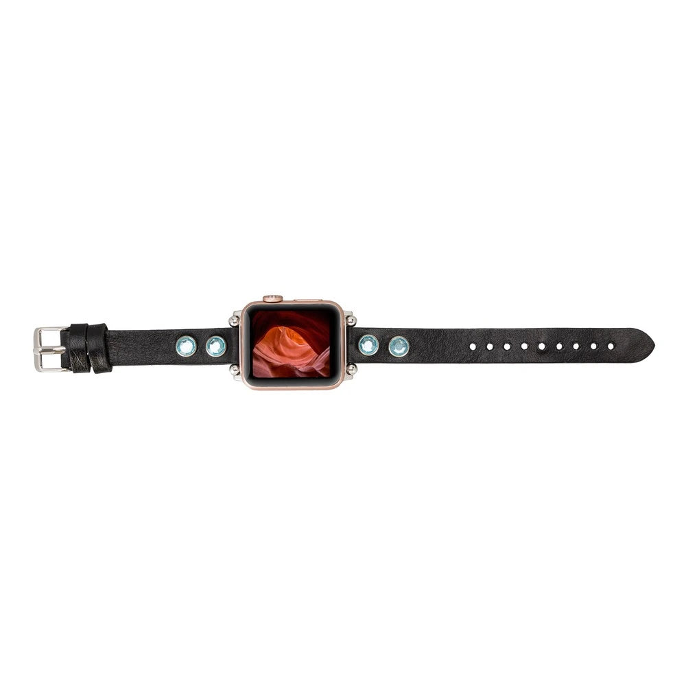 Apple Watch Uyumlu Deri Kordon 38-40-41mm TR RST1