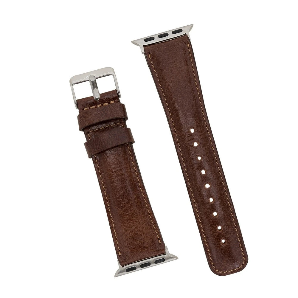 Apple Watch Uyumlu Deri Kordon 42-44-45mm VS5