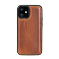 Apple iPhone 12 mini Uyumlu Deri Arka Kapak RST2EF Taba