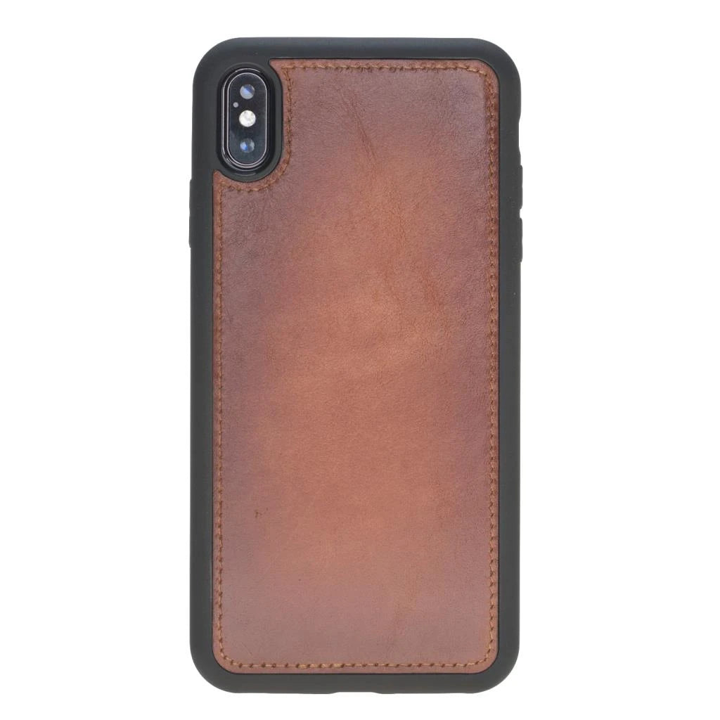 Apple iPhone XS Max Uyumlu Deri Cüzdanlı Kılıf RST2EF