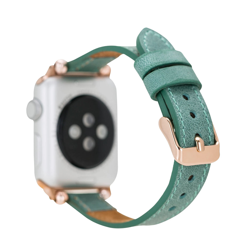 Apple Watch Uyumlu Deri Kordon 42-44-45mm Ferro CZ12