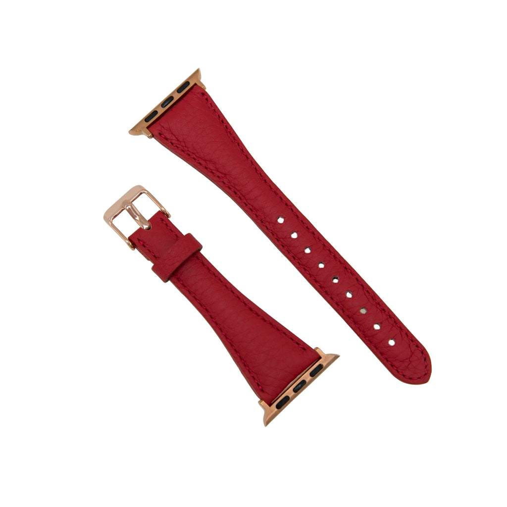 Apple Watch Uyumlu Deri Kordon 42-44-45mm Slim ERC2