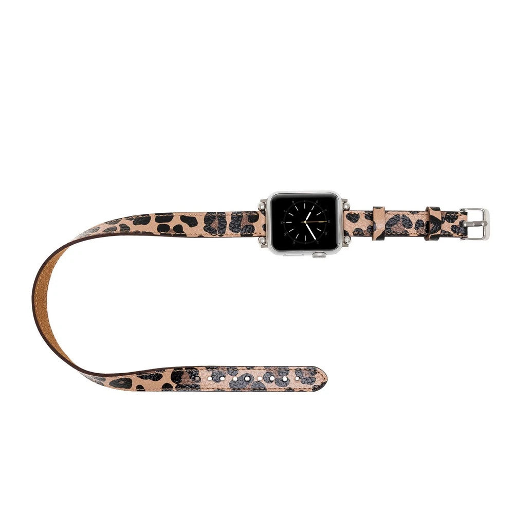 Apple Watch Uyumlu Deri Kordon 38-40-41mm Ferro DT LE02N