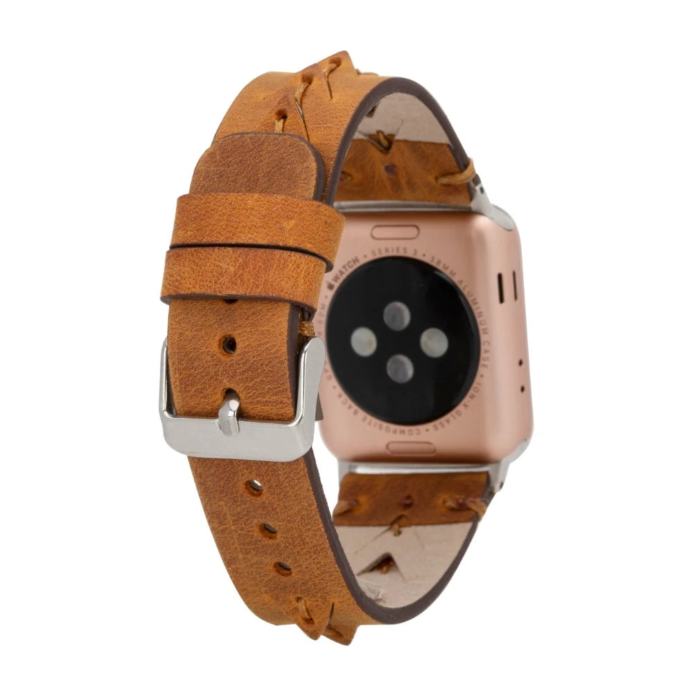 Apple Watch Uyumlu Deri Kordon 38-40-41mm G19 Boras